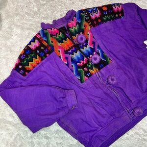 70's Ixmucane Guatemalan Embroidered Jacket
